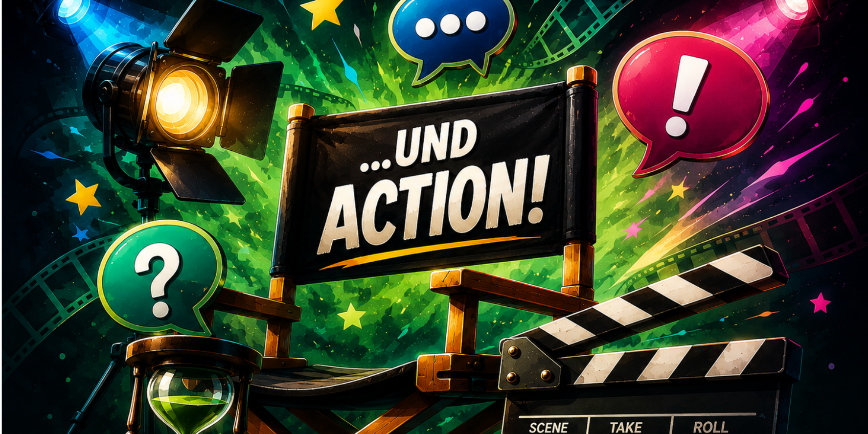 ...und ACTION!